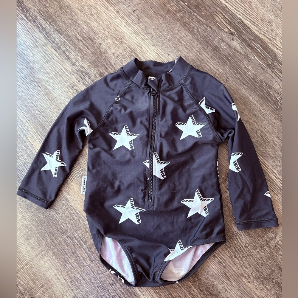 Tiny Tribe Australia rash guard bathing suit